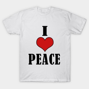 I LOVE PEACE T-Shirt